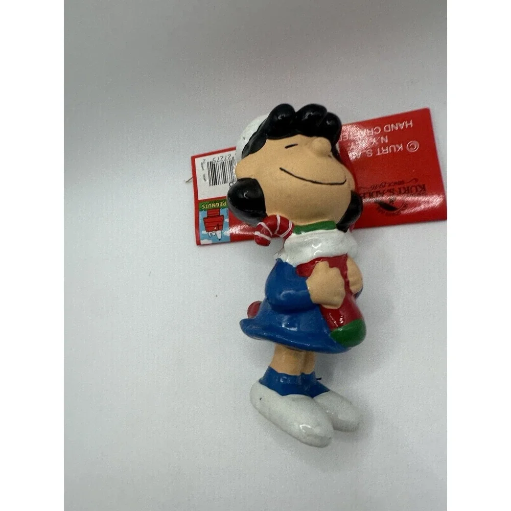 PEANUTS Kurt Adler 1990s Christmas Ornaments lot - Charlie Brown Lucy Snoopy‎